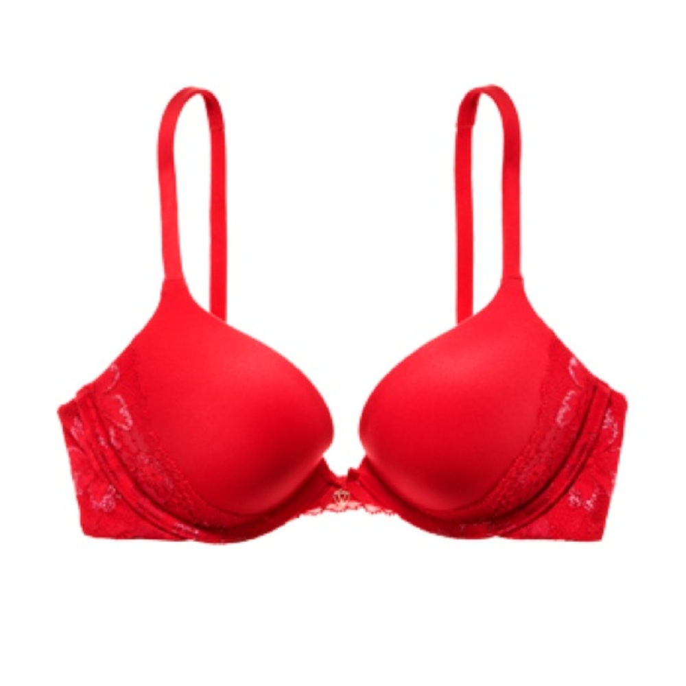 VS Lace Detail Push Up Bra